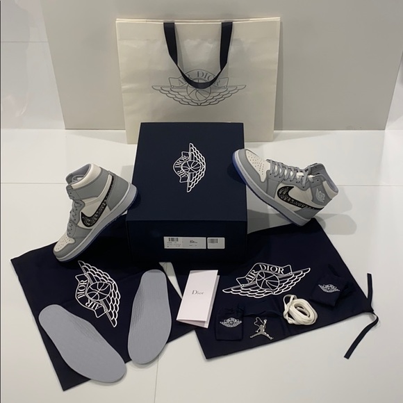 Jordan 1 Retro High Dior SZ 41 (Men’s 8) - Picture 11 of 12